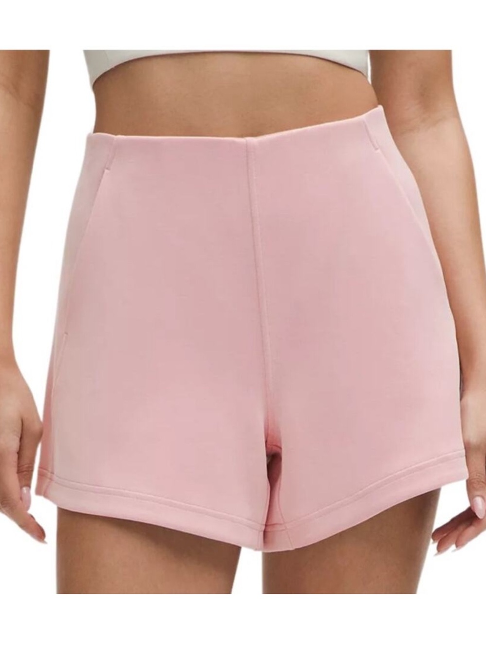 Lululemon Softstreme Kick Flare Mid Rise Shorts 4” NWOT